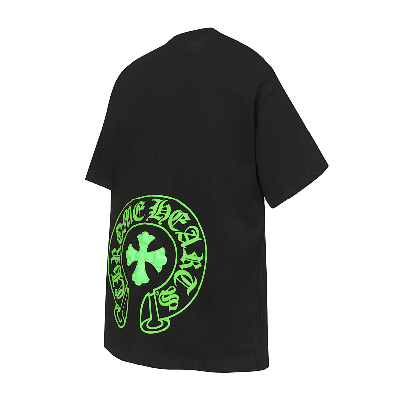 Chrome Hearts Black Graphic 2223 Short Sleeve T-Shirt