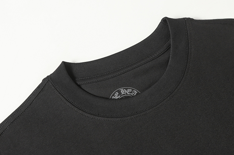 Chrome Hearts Black Graphic 2223 Short Sleeve T-Shirt