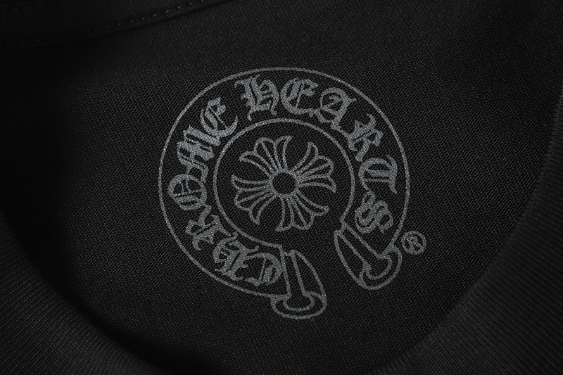 Chrome Hearts Black Graphic 2223 Short Sleeve T-Shirt