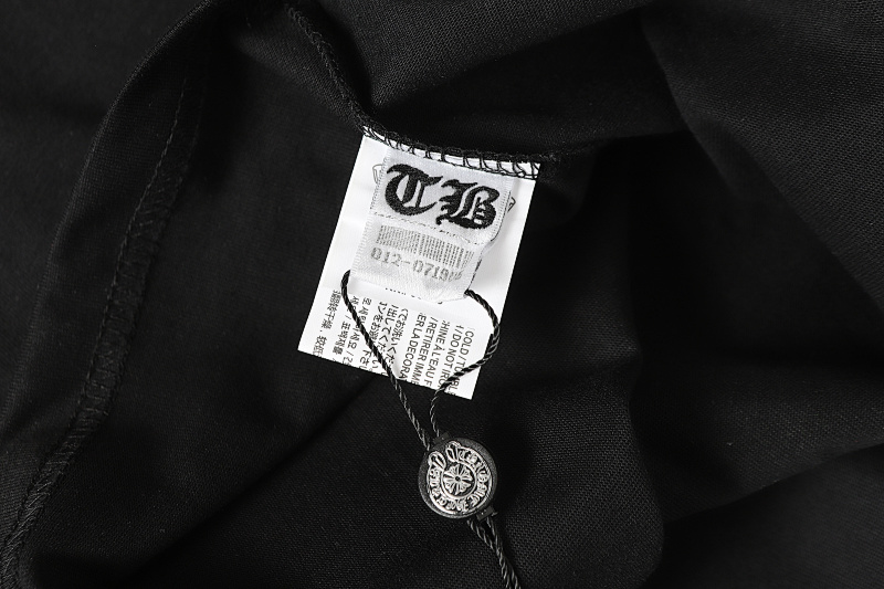 Chrome Hearts Black Graphic 2223 Short Sleeve T-Shirt