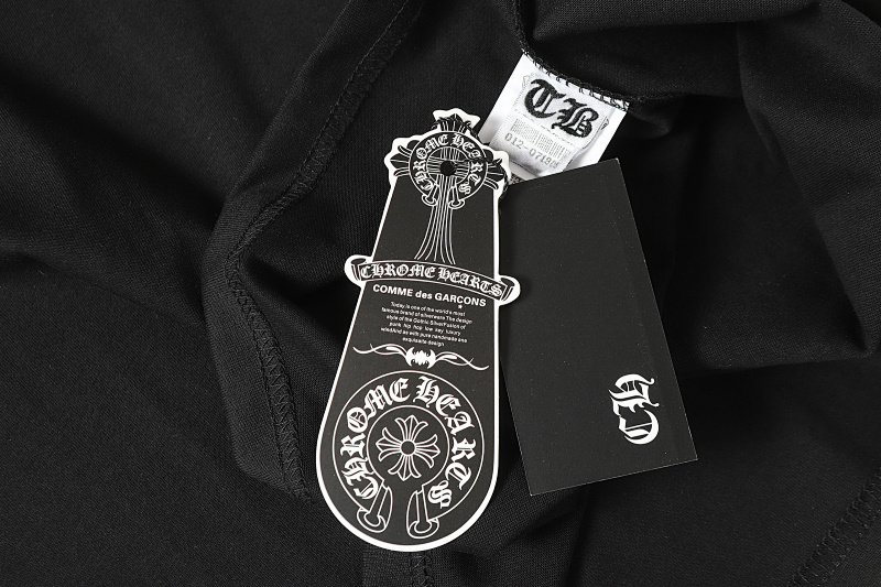 Chrome Hearts Black Graphic 2223 Short Sleeve T-Shirt