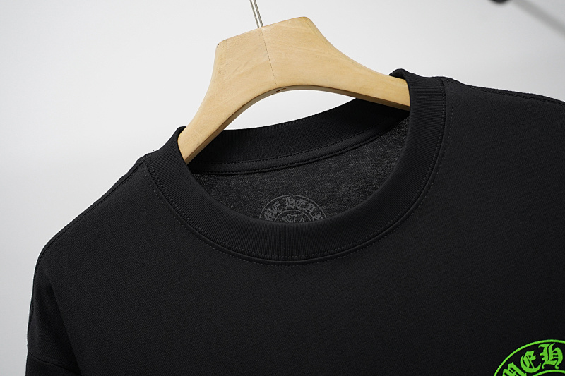 Chrome Hearts Black Graphic 2223 Short Sleeve T-Shirt