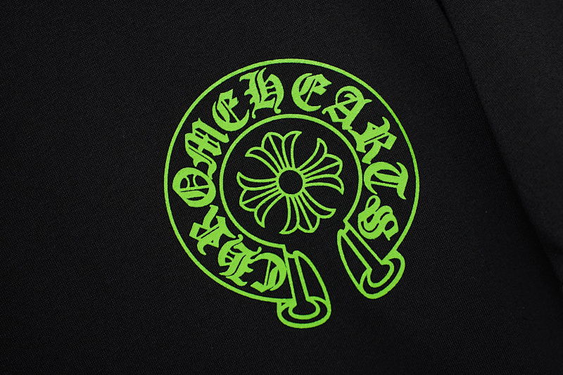 Chrome Hearts Black Graphic 2223 Short Sleeve T-Shirt