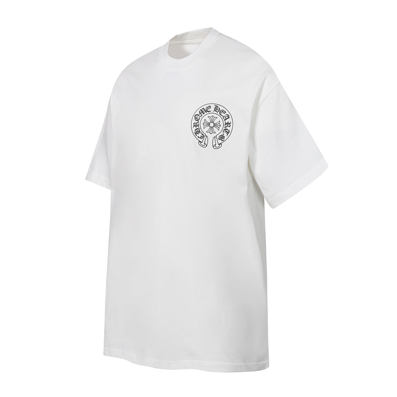 Chrome Hearts Black White Glow Black White 2238 Short Sleeve T-Shirt