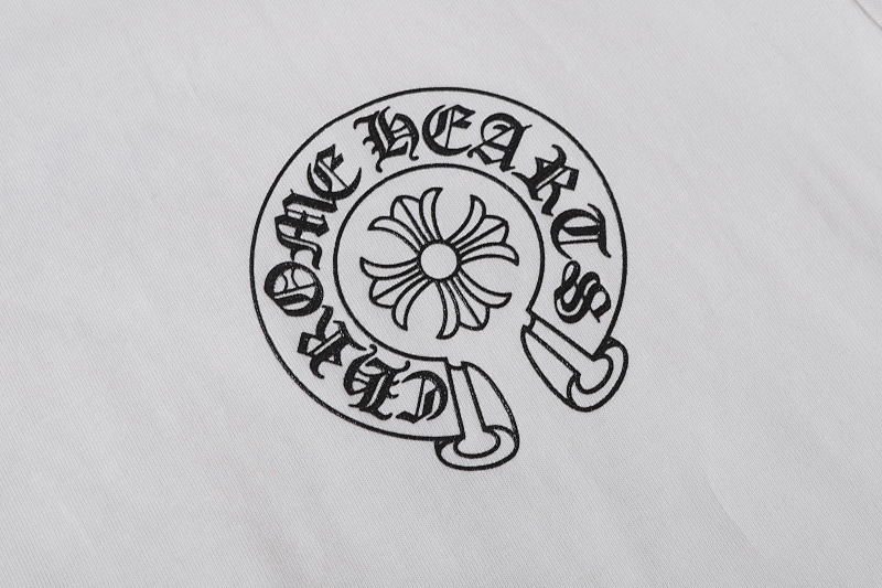 Chrome Hearts Black White Glow Black White 2238 Short Sleeve T-Shirt