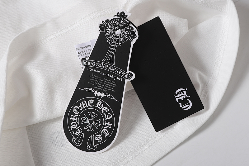 Chrome Hearts Black White Glow Black White 2238 Short Sleeve T-Shirt