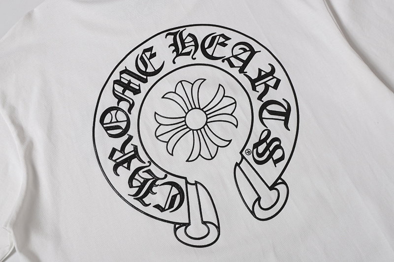 Chrome Hearts Black White Glow Black White 2238 Short Sleeve T-Shirt