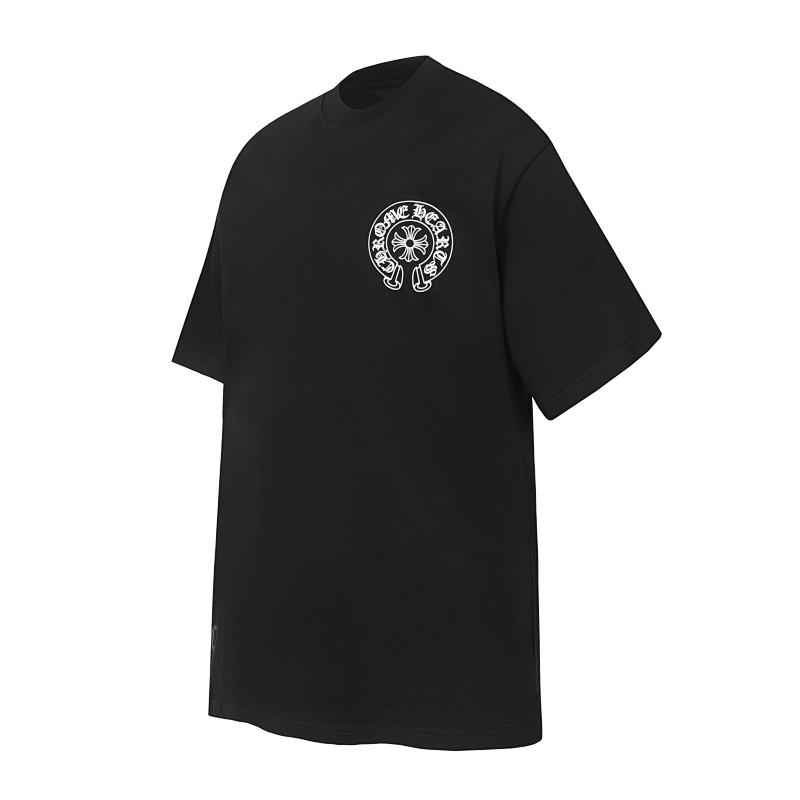 Chrome Hearts Black White Glow Black White 2238 Short Sleeve T-Shirt