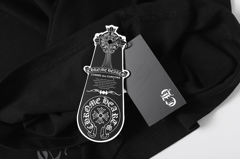 Chrome Hearts Black White Glow Black White 2238 Short Sleeve T-Shirt