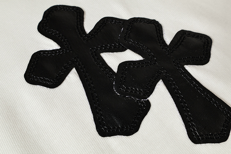 Chrome Hearts Black White Graphic 2011 Short Sleeve T-Shirt