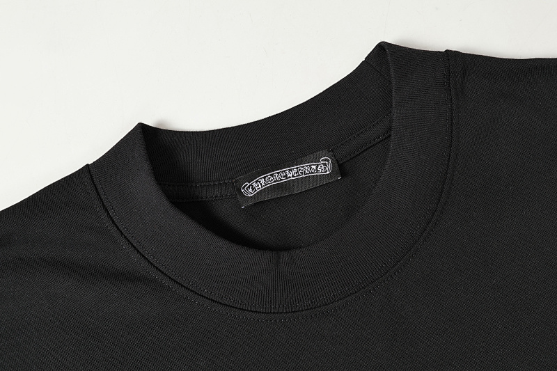 Chrome Hearts Black White Graphic 2011 Short Sleeve T-Shirt