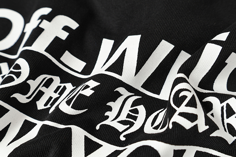 Chrome Hearts Black White Graphic 2011 Short Sleeve T-Shirt