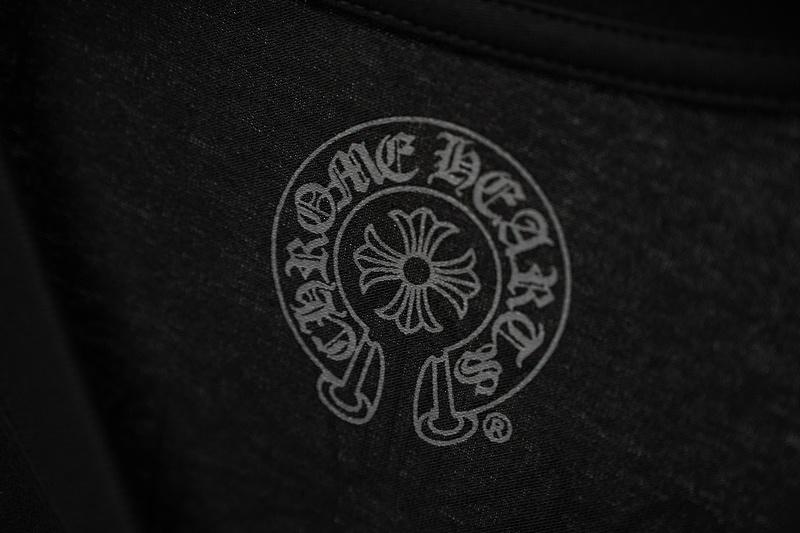Chrome Hearts Black White Graphic 2014 Short Sleeve T-Shirt