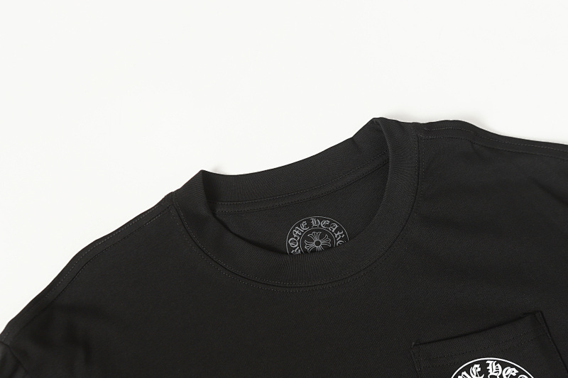 Chrome Hearts Black White Graphic 2113 Short Sleeve T-Shirt