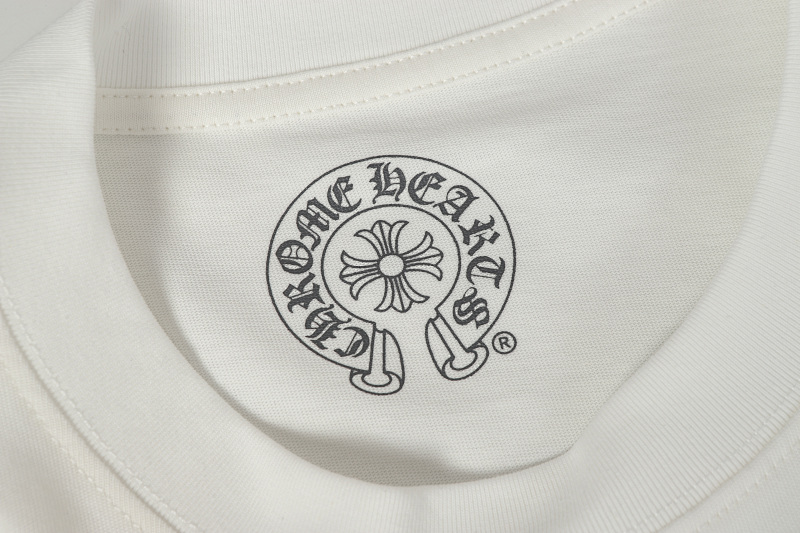 Chrome Hearts Black White Graphic 2113 Short Sleeve T-Shirt
