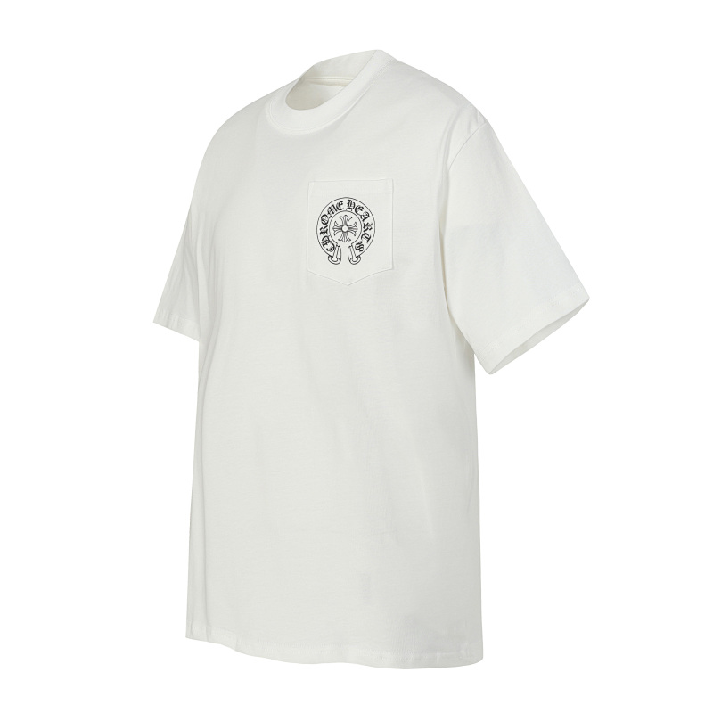 Chrome Hearts Black White Graphic 2113 Short Sleeve T-Shirt