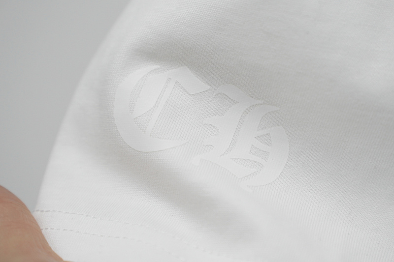 Chrome Hearts Black White Graphic 2202 Short Sleeve T-Shirt