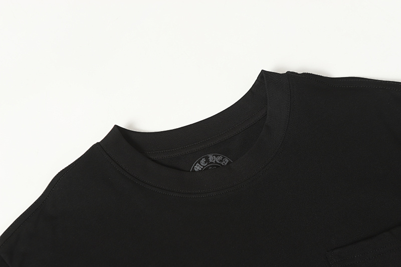 Chrome Hearts Black White Graphic 2203 Short Sleeve T-Shirt