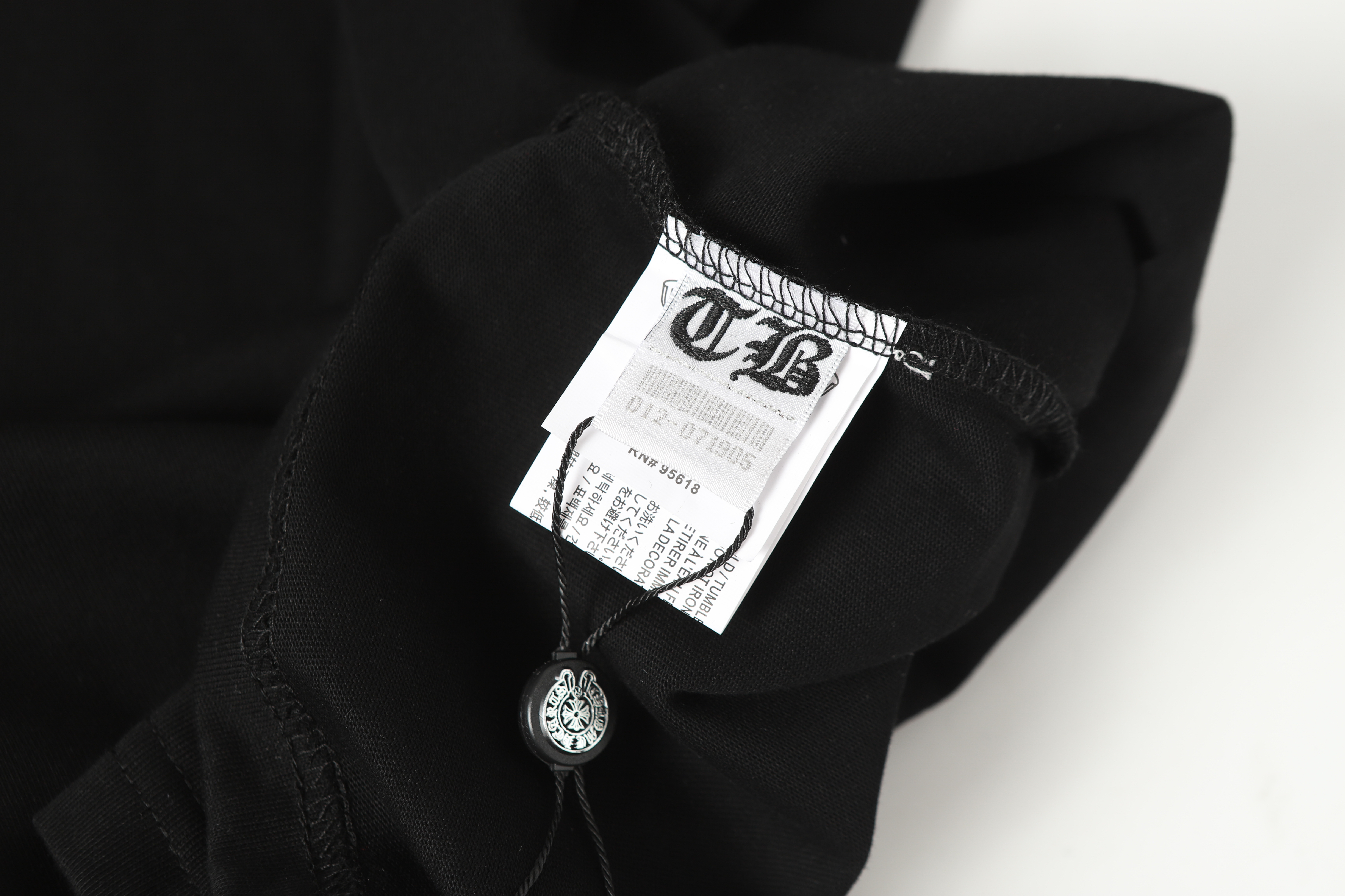 Chrome Hearts Black White Graphic 2203 Short Sleeve T-Shirt