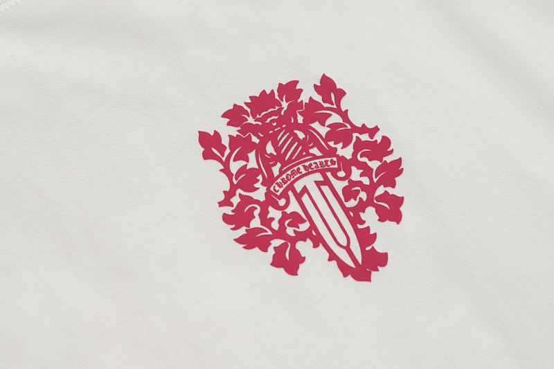 Chrome Hearts Black White Graphic 2204 Short Sleeve T-Shirt