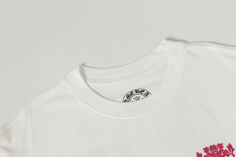 Chrome Hearts Black White Graphic 2204 Short Sleeve T-Shirt