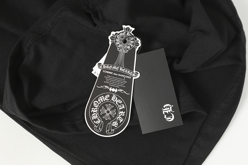 Chrome Hearts Black White Graphic 2204 Short Sleeve T-Shirt