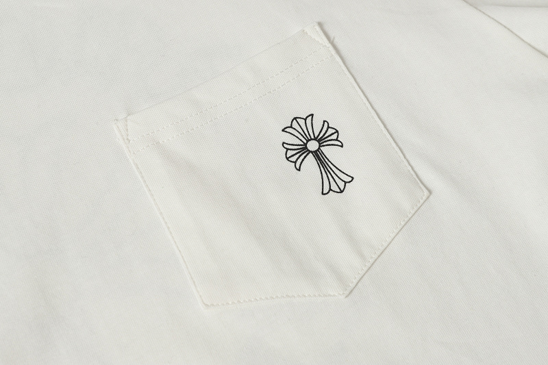 Chrome Hearts Black White Graphic 2208 Short Sleeve T-Shirt