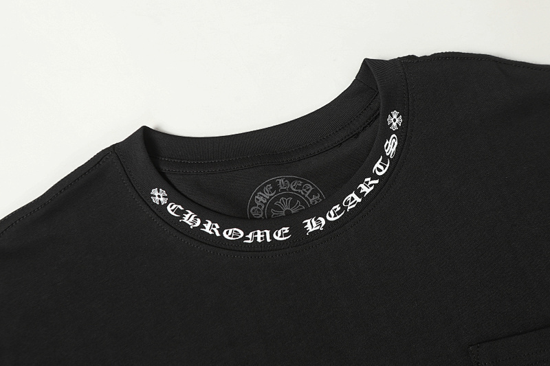 Chrome Hearts Black White Graphic 2208 Short Sleeve T-Shirt
