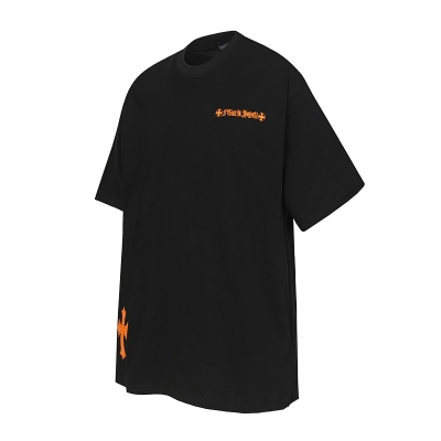 Chrome Hearts Black White Graphic 2209 Short Sleeve T-Shirt 02