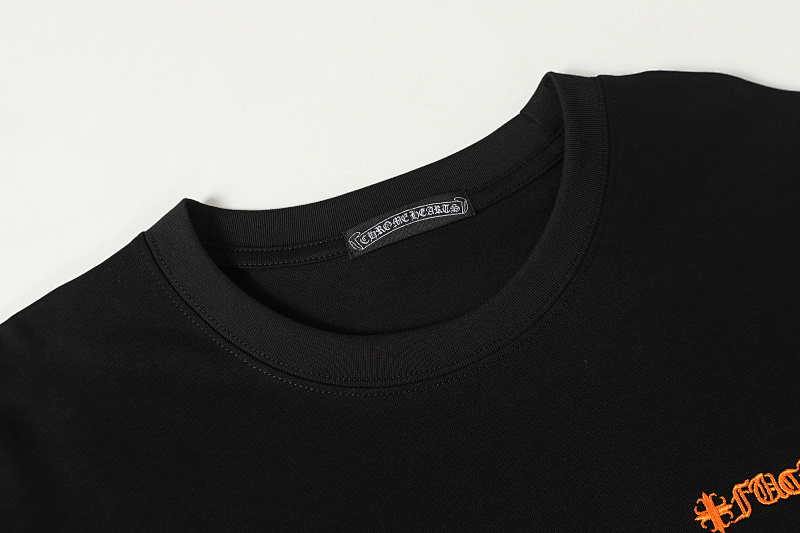 Chrome Hearts Black White Graphic 2209 Short Sleeve T-Shirt