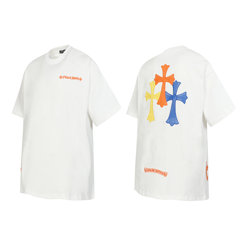 Chrome Hearts Black White Graphic 2209 Short Sleeve T-Shirt