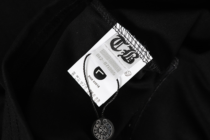 Chrome Hearts Black White Graphic 2210 Short Sleeve T-Shirt