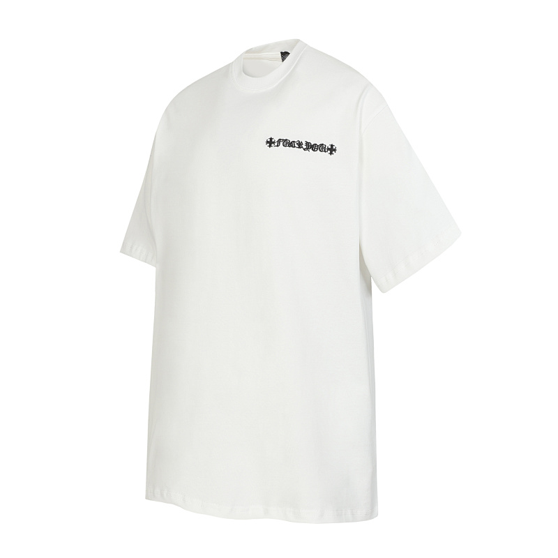 Chrome Hearts Black White Graphic 2210 Short Sleeve T-Shirt