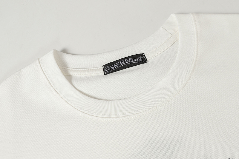 Chrome Hearts Black White Graphic 2210 Short Sleeve T-Shirt