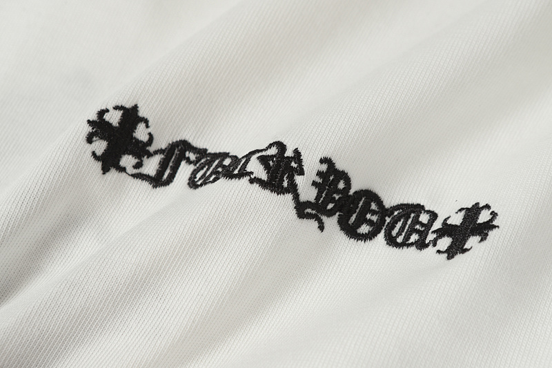 Chrome Hearts Black White Graphic 2210 Short Sleeve T-Shirt