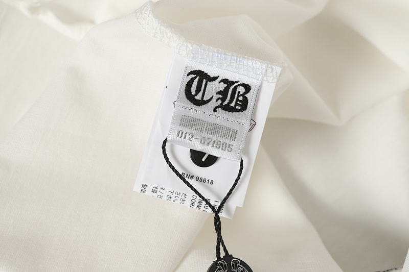Chrome Hearts Black White Graphic 2210 Short Sleeve T-Shirt