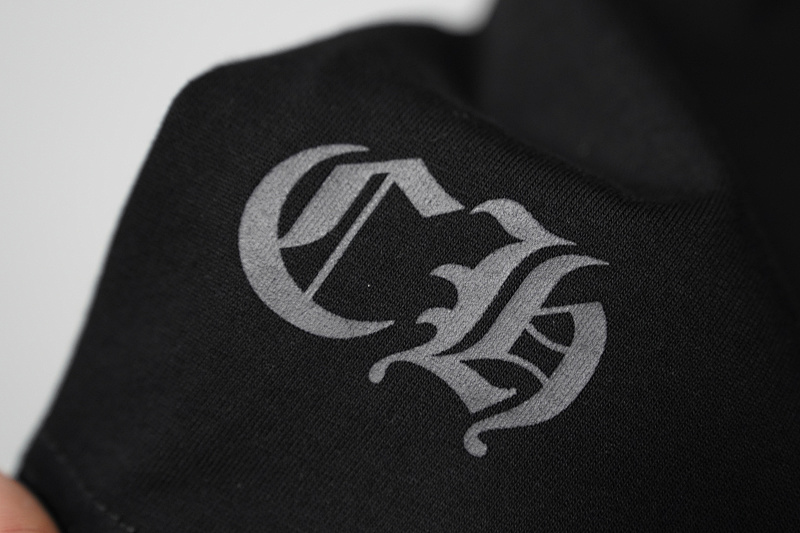 Chrome Hearts Black White Graphic 2211 Short Sleeve T-Shirt