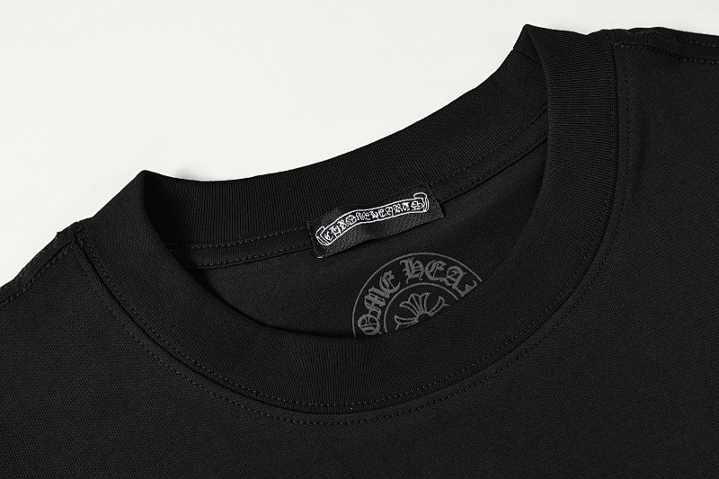 Chrome Hearts Black White Graphic 2211 Short Sleeve T-Shirt