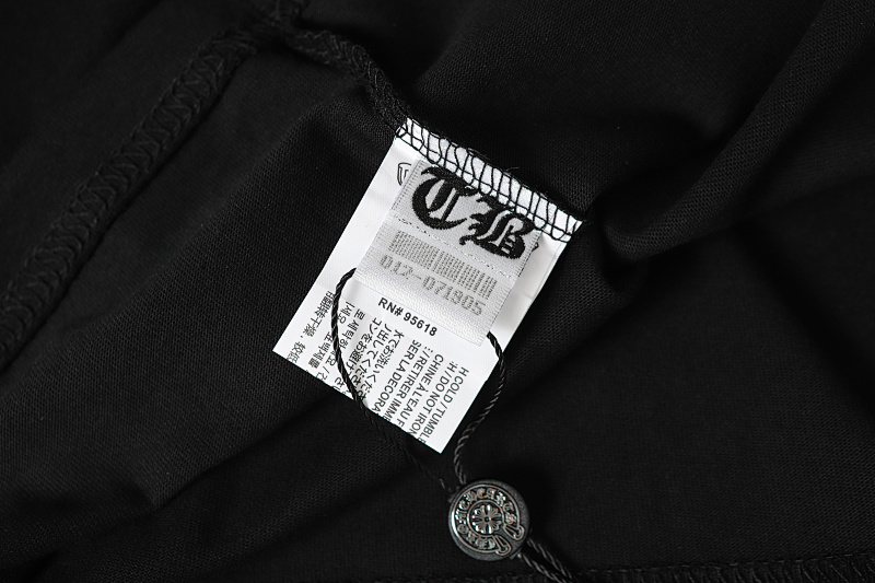 Chrome Hearts Black White Graphic 2224 Short Sleeve T-Shirt