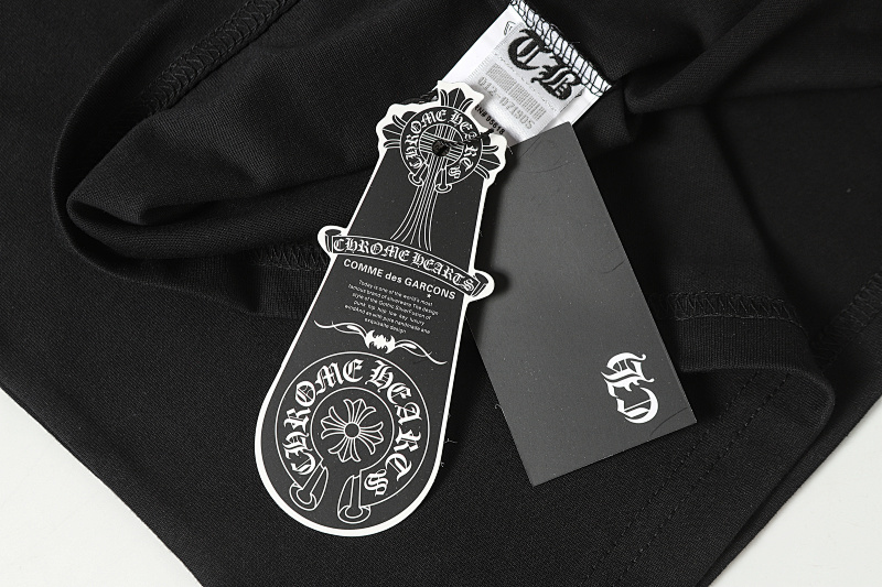 Chrome Hearts Black White Graphic 2224 Short Sleeve T-Shirt
