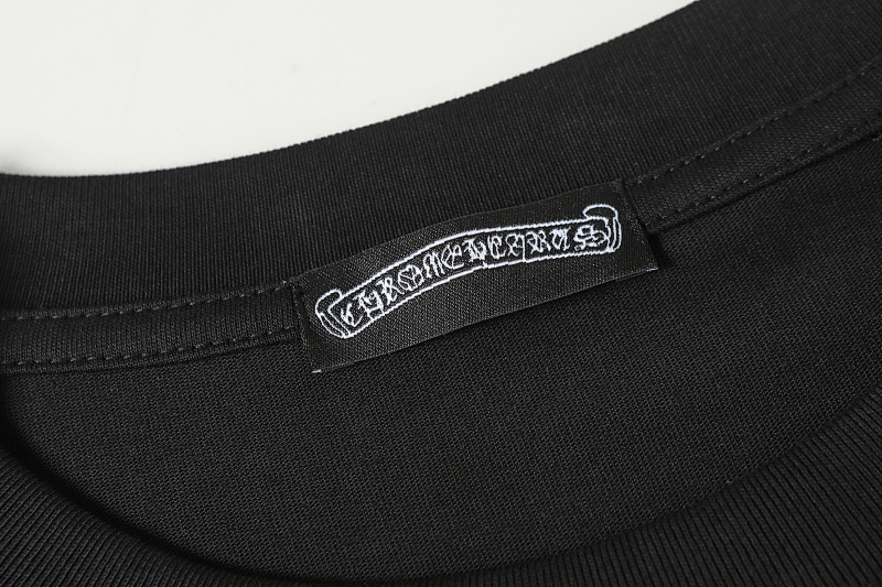 Chrome Hearts Black White Graphic 2225 Short Sleeve T-Shirt