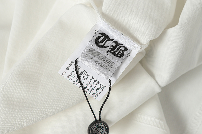 Chrome Hearts Black White Graphic 2226 Short Sleeve T-Shirt