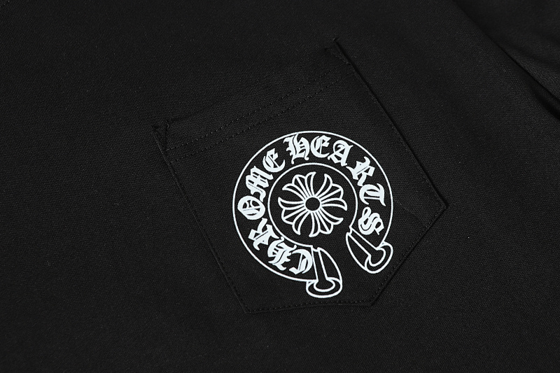Chrome Hearts Black White Graphic 2226 Short Sleeve T-Shirt