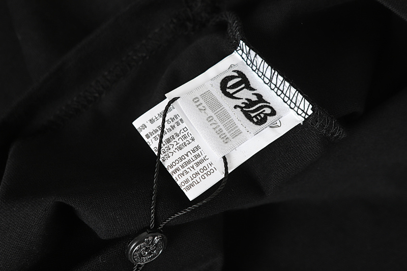 Chrome Hearts Black White Graphic 2226 Short Sleeve T-Shirt