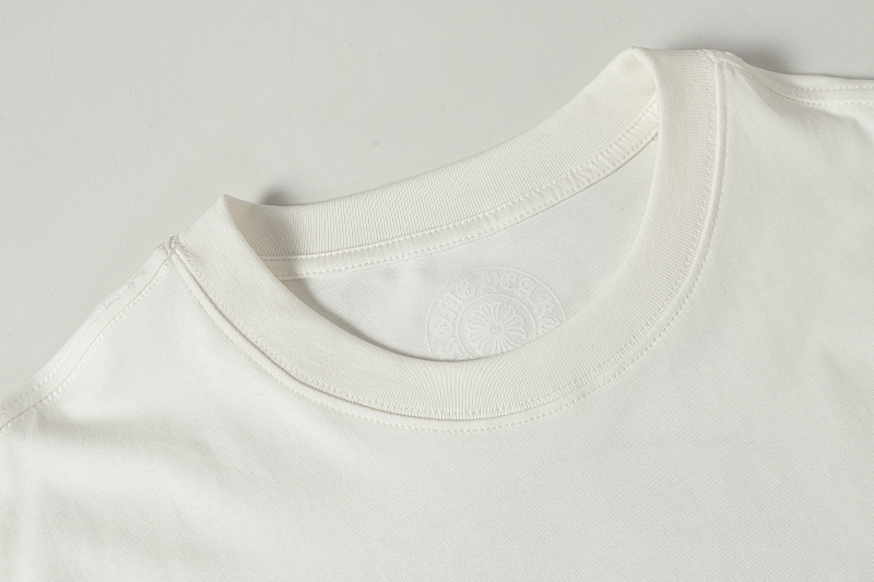 Chrome Hearts Black White Graphic 2229 Short Sleeve T-Shirt