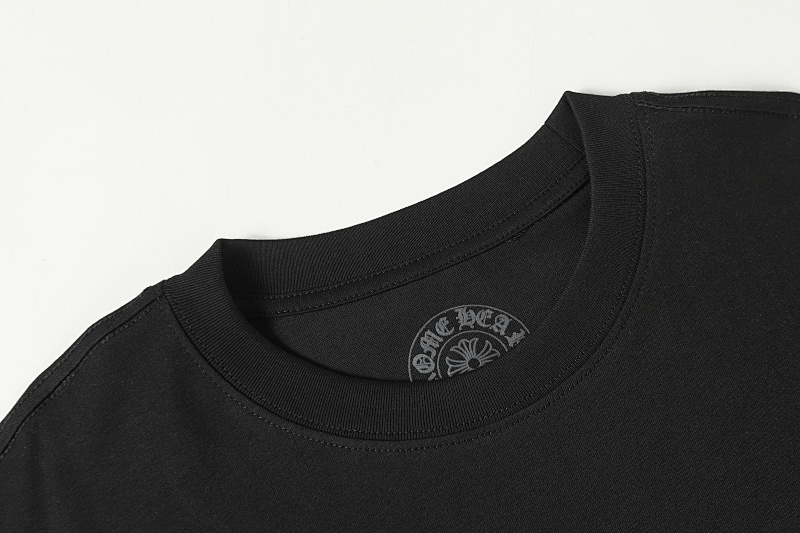Chrome Hearts Black White Graphic 2229 Short Sleeve T-Shirt