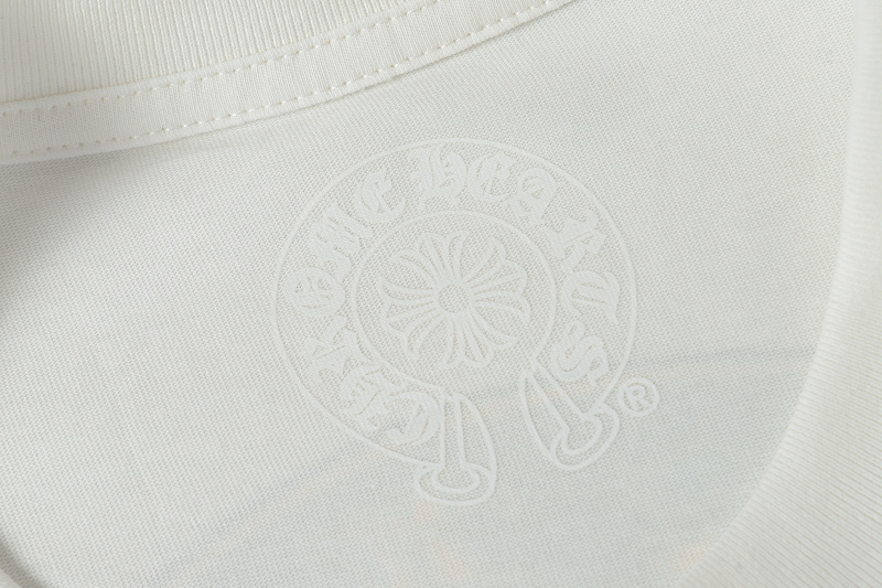 Chrome Hearts Black White Graphic 2231 Short Sleeve T-Shirt