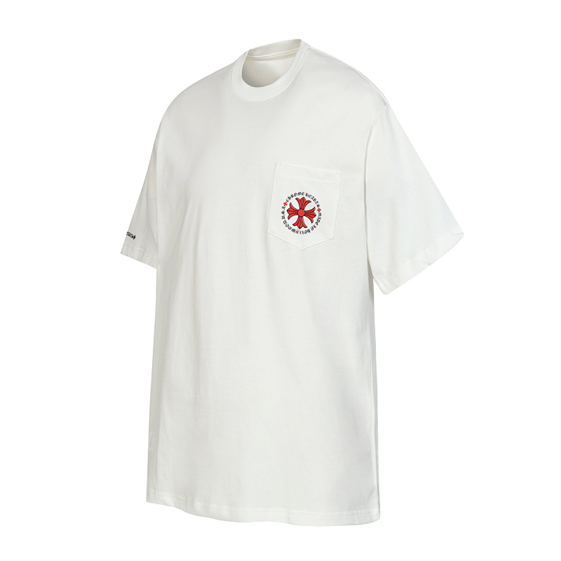Chrome Hearts Black White Graphic 2232 Short Sleeve T-Shirt