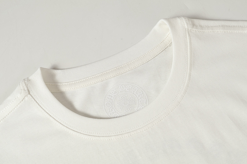 Chrome Hearts Black White Graphic 2232 Short Sleeve T-Shirt