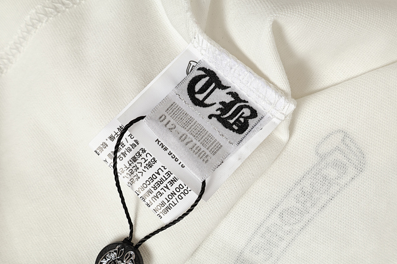 Chrome Hearts Black White Graphic 2232 Short Sleeve T-Shirt